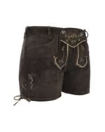 Traudl Espresso Earth Women’s Lederhosen