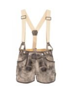 Anneliese – Slate Women’s Lederhosen - Image 2