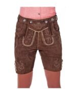 Berchtesgaden – Burnt Walnut Men’s Lederhosen - Image 3