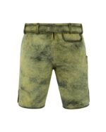 Moss Green Deer Embroidery Lederhosen - Image 3