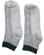 Ingolstadt – Oktoberfest White & Green Bavarian Loferl Socks - Image 3