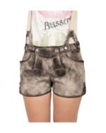 Anneliese – Slate Women’s Lederhosen - Image 3