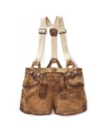 Leni – Burnt Sienna Women’s Lederhosen - Image 4