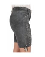 Garmisch – Charcoal Women’s Lederhosen - Image 4