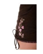 Kaufbeuren – Cherry Bark Women Lederhosen - Image 4