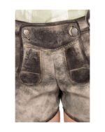 Anneliese – Slate Women’s Lederhosen - Image 4