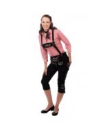 Isny – Charcoal Night Female Bundhosen (Knee-Length) - Image 5