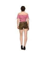 Waging – Rustic Clove Brown Women’s Lederhosen - Image 5