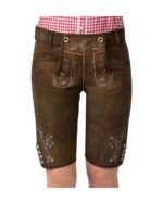 Wunsiedel – Woodland Umber Women Lederhosen - Image 2