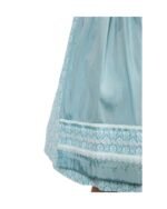 Garmisch Teal Midi Dirndl – Ribbon Lace Bavarian Oktoberfest Dress - Image 3