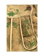 Alpine Green Embroidered Tan Suede Lederhosen – Bavarian Style - Image 2