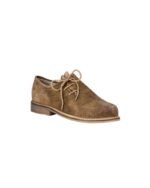 Kempten – Oktoberfest Taupe Suede Lederhosen Shoes - Image 4