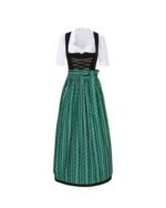 Maxi Dirndl – Black & Green Oktoberfest Dress