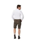Augsburg Shadow Oak Embroidered Lederhosen – Suede Shorts - Image 6