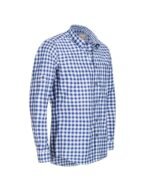 Rosenheim Blue Gingham Trachten Shirt - Image 2