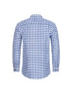 Rosenheim Blue Gingham Trachten Shirt - Image 3