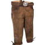 Albrecht Chestnut Suede Bundhosen