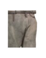 Berchtesgaden Ash-Grey Traditional Lederhosen - Image 4