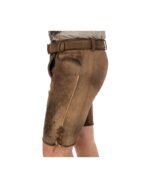 Berchtesgaden Forest Green Embroidered Lederhosen - Image 4