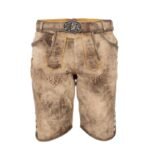 Cincinnati Camel Brown Lederhosen for Men – Bavarian Style