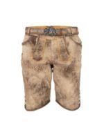 Cincinnati Camel Brown Lederhosen for Men – Bavarian Style