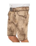 Cincinnati Camel Brown Lederhosen for Men - Image 3