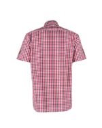 Passau Red Checkered Trachten Shirt - Image 3