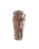 Coburg – Vintage Brown Lederhosen with Classic Scroll Detailing - Image 3