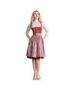 Aubing – Antique Rose Brocade Midi Dirndl - Image 4
