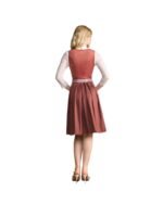 Aubing – Antique Rose Brocade Midi Dirndl - Image 7