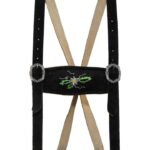 Obsidian Black Alpine Lederhosen Suspender