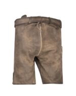 Forest Stag Hunter Lederhosen in Deep Oak Brown - Image 4