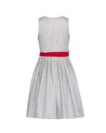 Rosalinde – Ruby Red & Ivory Patterned Dirndl - Image 2