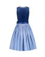 Thomalla – Deep Sapphire Velvet & Ice Silver Dirndl - Image 3