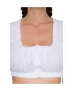 Greta – Alpine White Puff-Sleeve Dirndl Blouse - Image 3