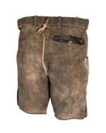 Edelweiss Bavarian Stag Embroidered Lederhosen - Image 3