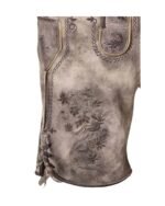 Fürth – Alpine Gray Embroidered Short Lederhosen - Image 3