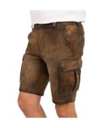Inzell Mocha Cargo Lederhosen - Image 3