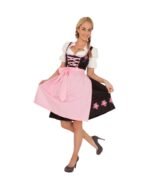 Elvira – Dusty Cocoa & Rose Beige Dirndl - Image 4