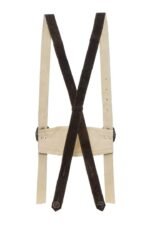 Lukas – Umber Brown Bavarian Suede Suspenders - Image 2