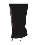 Benedict Deep Forest Black Bundhosen – Traditional Suede knee-length - Image 3