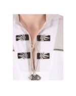 Mittenwald – Embroidered Lace-Up Bavarian Shirt - Image 2