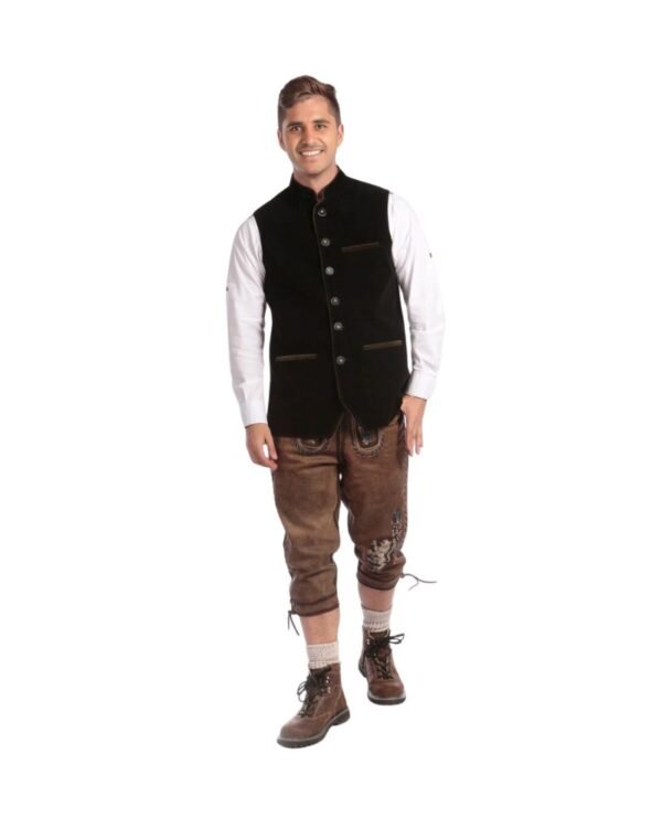 Men’s German Black Waistcoat