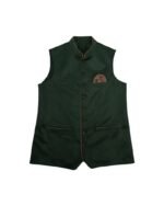 Modern Green Lederhosen Waistcoat