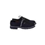 Men's Black Suede Bavarian Shoes