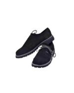 Men's Black Suede Bavarian Shoes | Premium Leather Trachten Footwear - Image 5