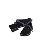 Men's Black Suede Bavarian Shoes | Premium Leather Trachten Footwear - Image 4