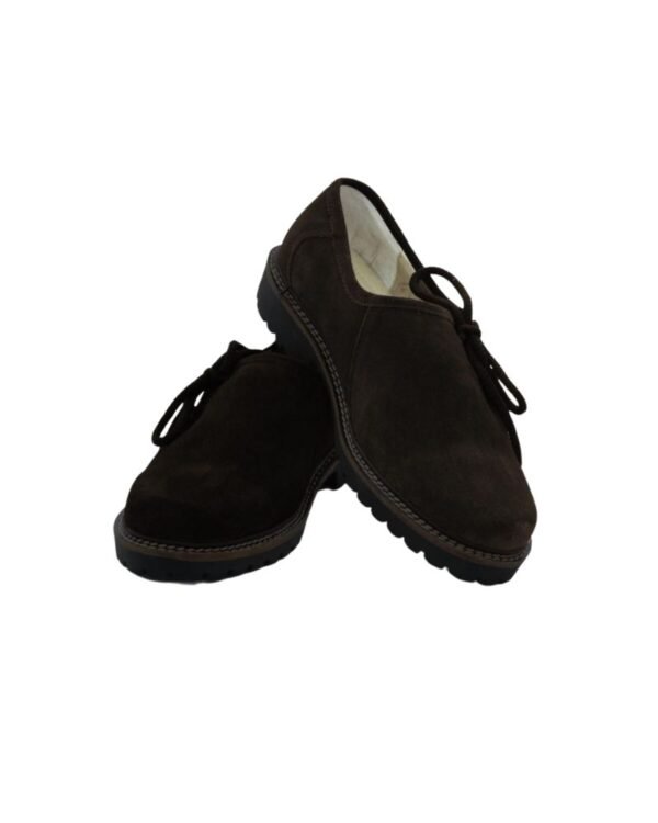 Oktoberfest Mosswood Suede Lederhosen Shoes