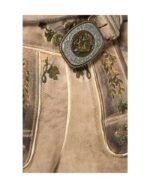 Oliver Edelweiss Fawn Lederhosen – Deluxe Suede Bavarian Shorts - Image 2