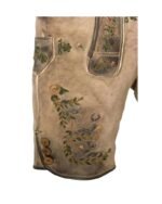 Oliver Edelweiss Fawn Lederhosen – Deluxe Suede Bavarian Shorts - Image 3
